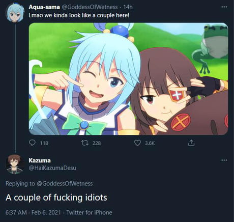 Source: KonoSuba Credits: - Wholesome Anime Memes