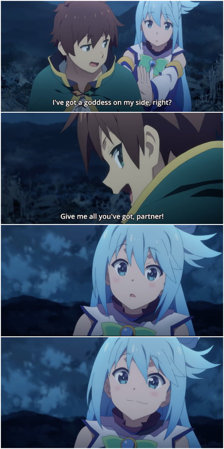 Kazuma x Aqua  Aqua konosuba, Anime, Anime memes funny