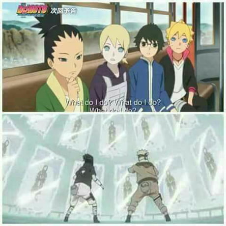 Episode 17 Boruto and episode 17 Naruto the difference is just too great..  - 9GAG