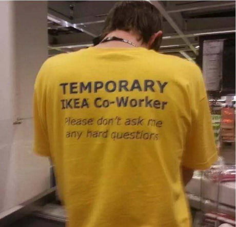 Ikea S Seasonal Uniform 9gag