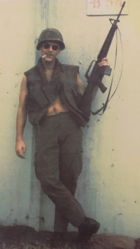 Uncle Andy, Vietnam glamour shot. 1967 R.I.P. - 9GAG