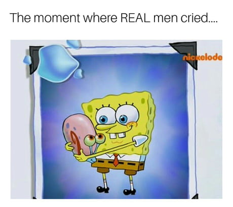 Sad Spongebob! - 9GAG