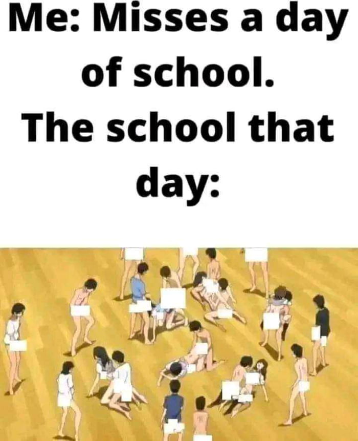 Never skip the school