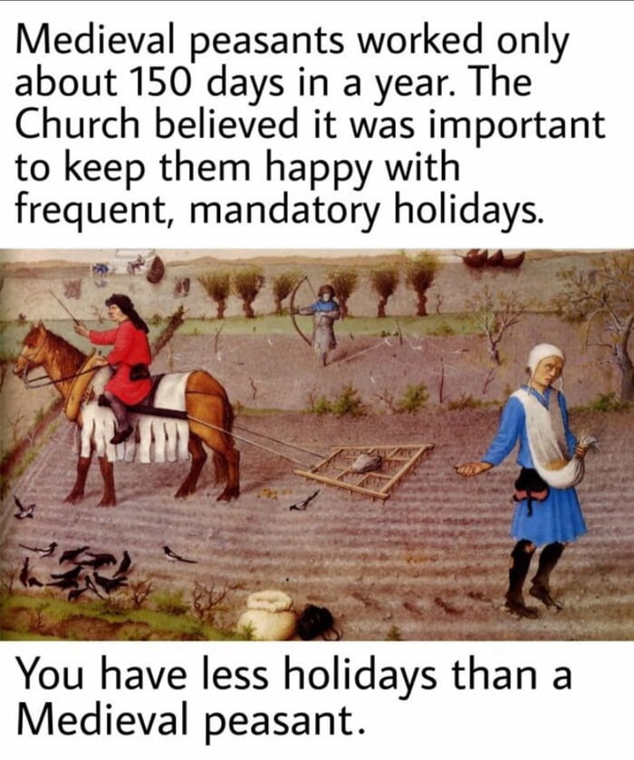 One day I'll be a peasant