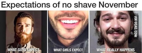 My friend is a no shave november meme. he is on the left - 9GAG