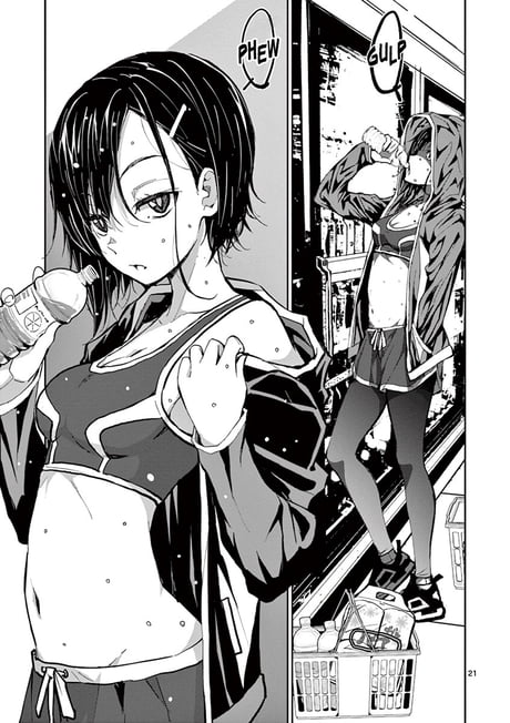 Wet powerful chick getting hot, the gamer manga - 9GAG