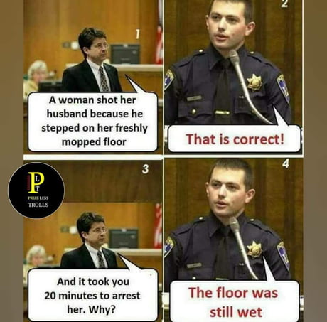 Caution: Wet Floor