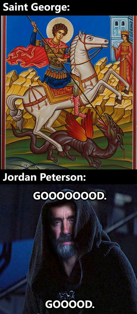 You either a Jordan Peterson, or you long enough to see yourself become a Peter Jordanson - 9GAG