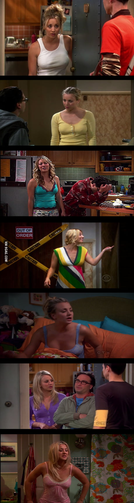 Kaley Cuoco aka Penny and her nipples of STEEL - 9GAG