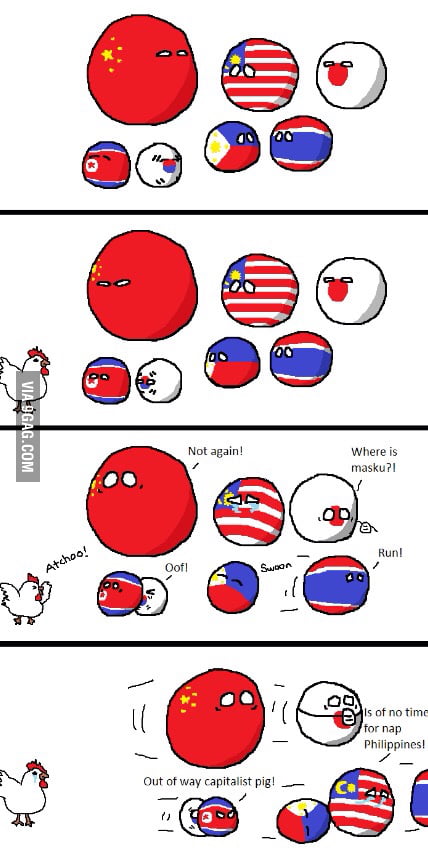 Countryballs comic - 9GAG