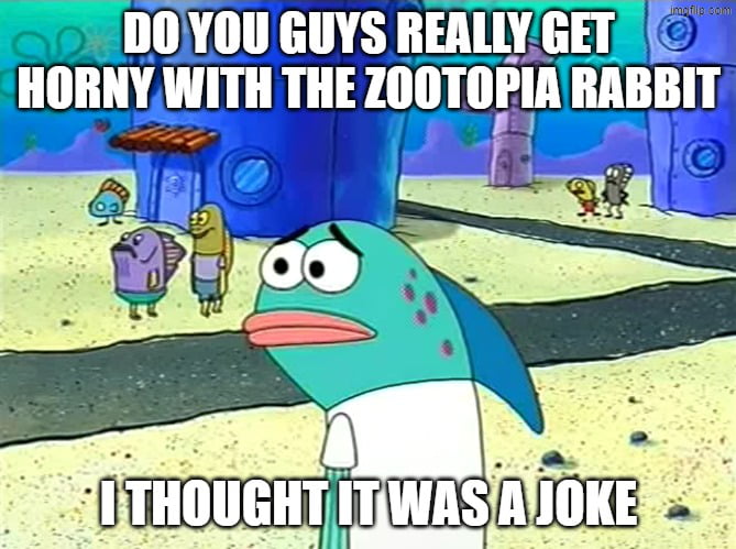 I thought it was a joke