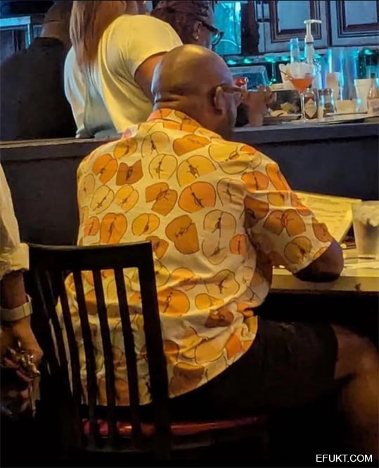 Here, honey, wear this today... it looks good on you.