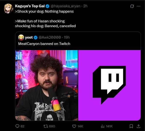 What a shocking development