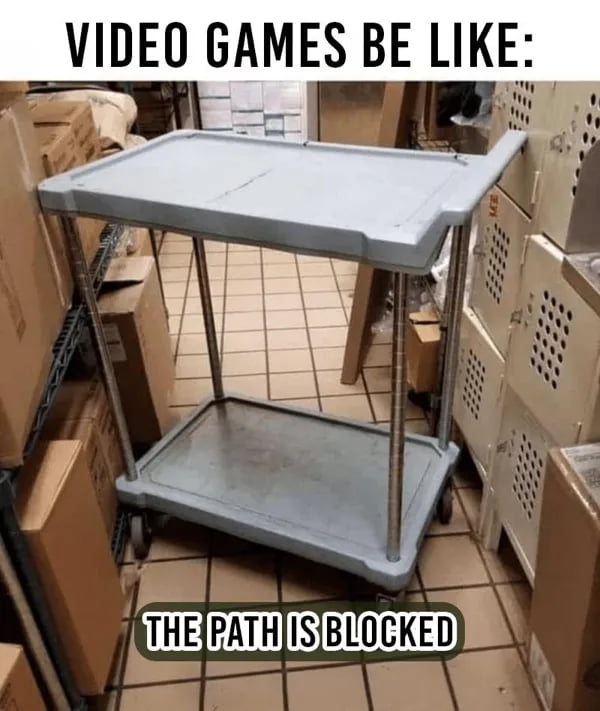Path blocked