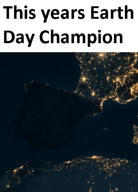Spain and Portugal - Earth Day Champions