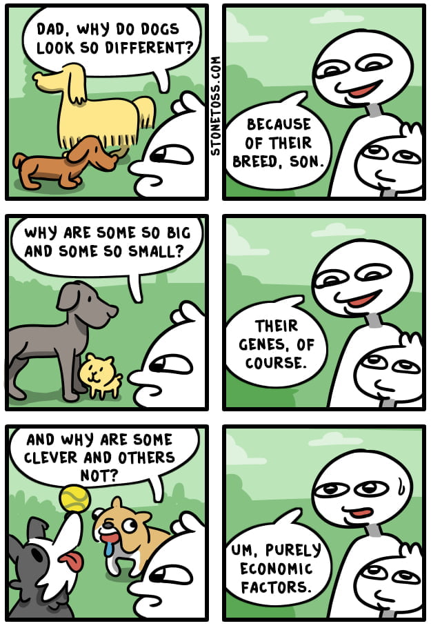 Yes, that's why immigrants are always doctors and engineers only - 9GAG