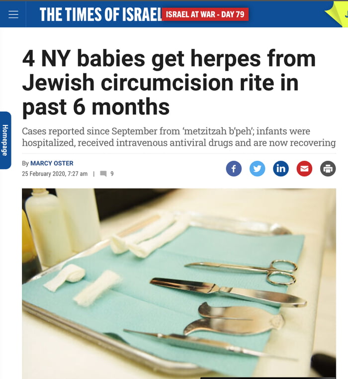 Whatever you do, don't look up with what metzitzah b'peh is done to the