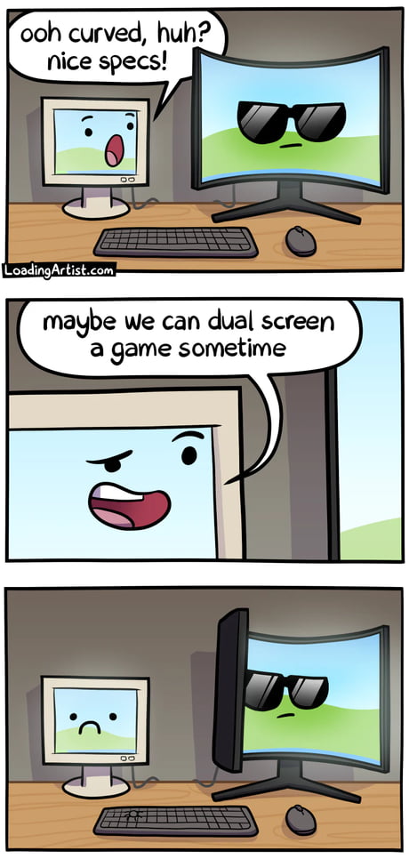 Best Funny dual screen Memes - 9GAG