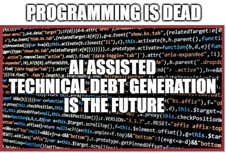 The end of computer programming as we know it