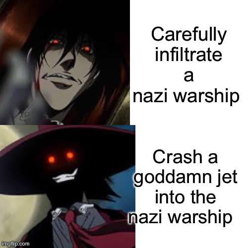 Hellsing is a fever dream of an anime - 9GAG