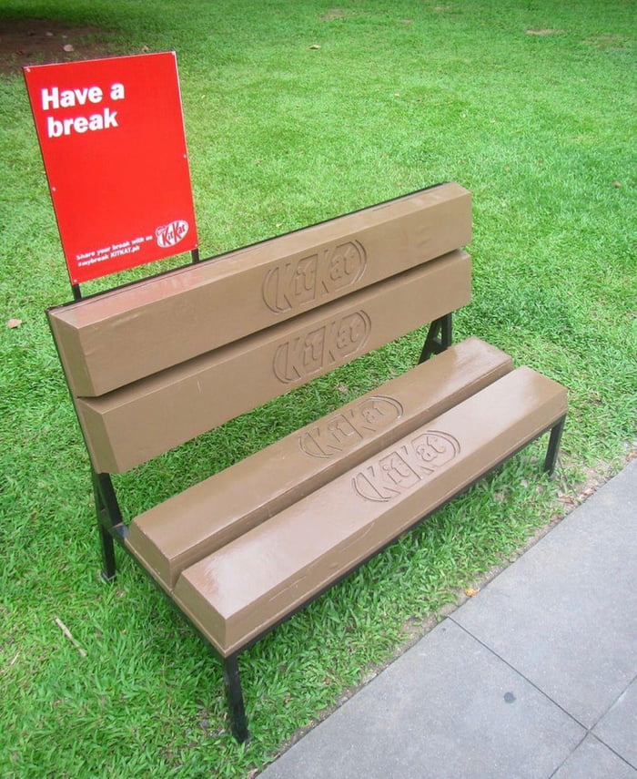 Kit Kat bench 9GAG