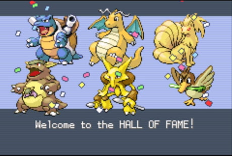 My Pokemon Fire Red Team