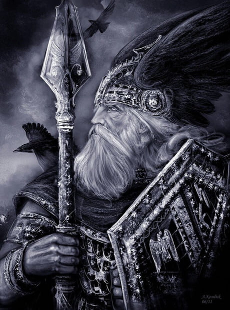 Odin valhalla wolves HD phone wallpaper  Peakpx