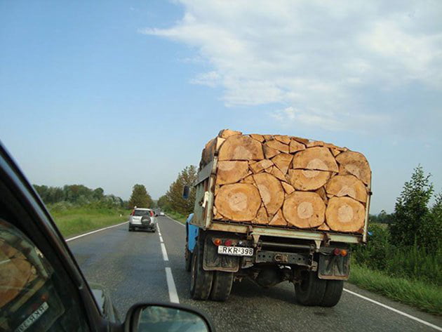 This oddly satisfying packing of woods