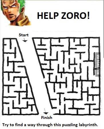 One Piece : World Seeker Zoro DLC gives you Zoro sense of direction - 9GAG