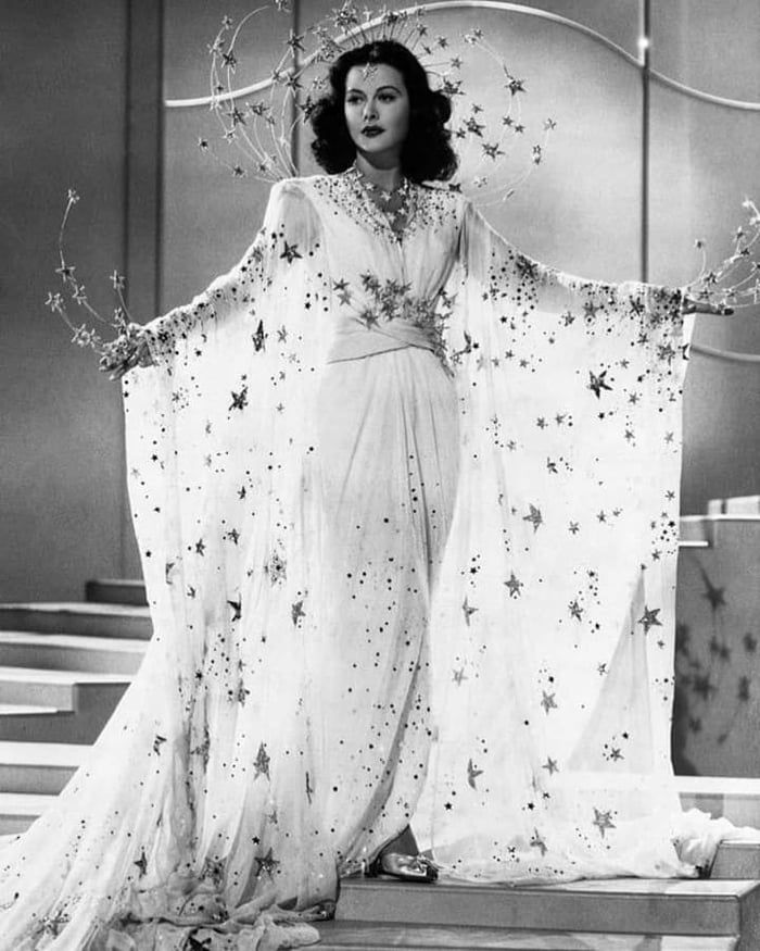 Hady Lamarr. "Ziegfeld Girl" 1941. Dress by Gilbert Adrian 9GAG