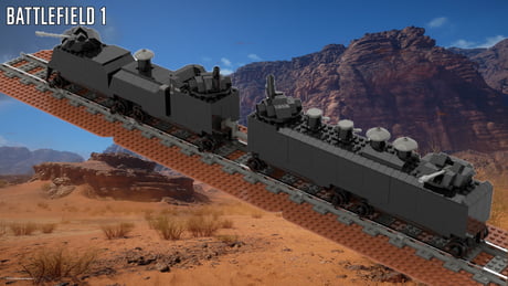lego armoured train