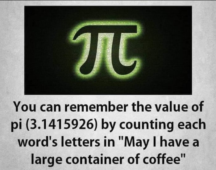 using-a-mnemonic-to-remember-the-value-of-pi-9gag