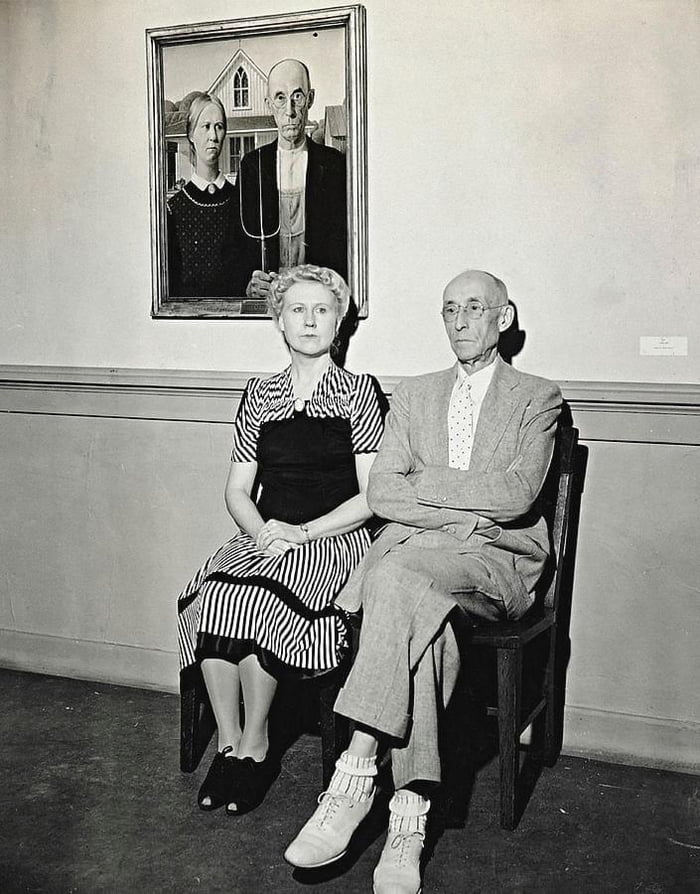 Nan Wood Graham and Dr. Byron McKeeby pictured in 1942 recreating their ...