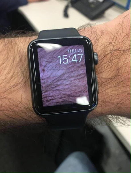The perfect apple watch background. - 9GAG