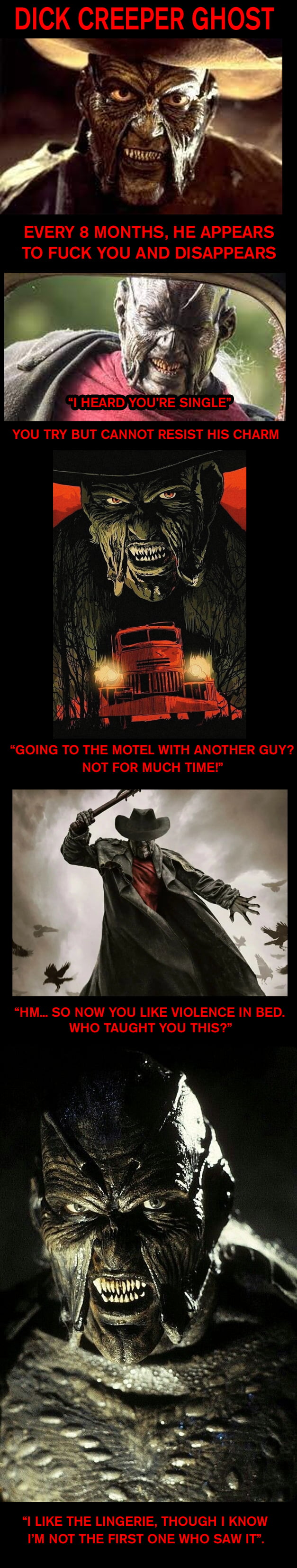 DICK CREEPER GHOST 9GAG