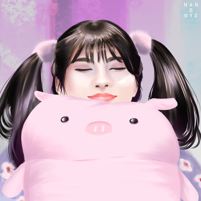 Photo : Comfy Momo painting