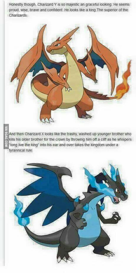 who do you think is better Charizard x or y (I think y is much