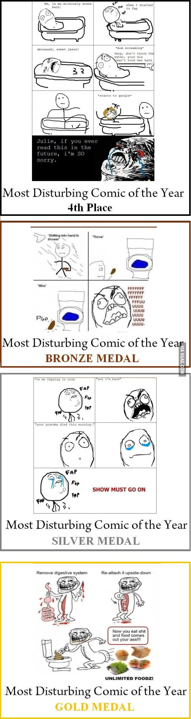 Nostalgia: 9gag's most disturbing rage comics of 2011 - 9GAG