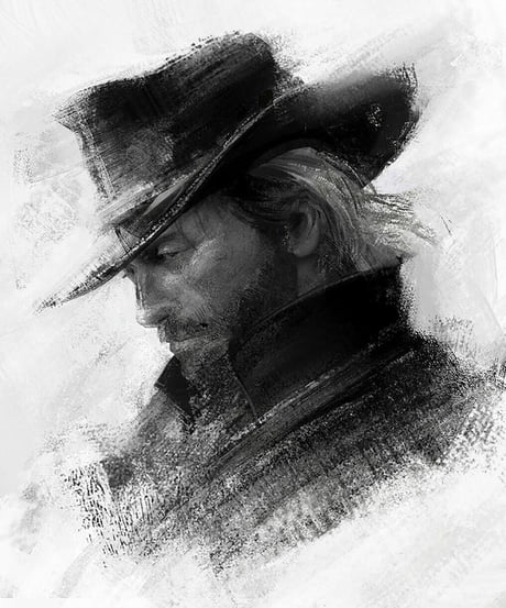 arthur morgan RDR2 fanart world tuberculosis day by Halimunali on