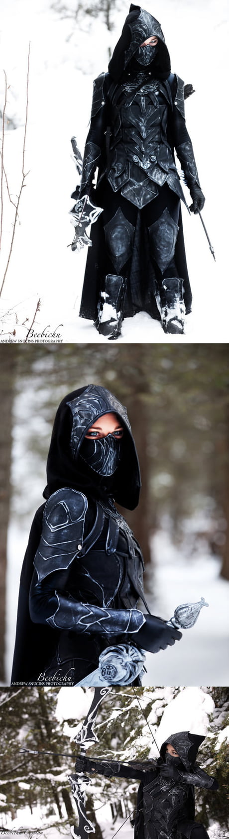 Skyrim Nightingale Armor Cosplay 9gag