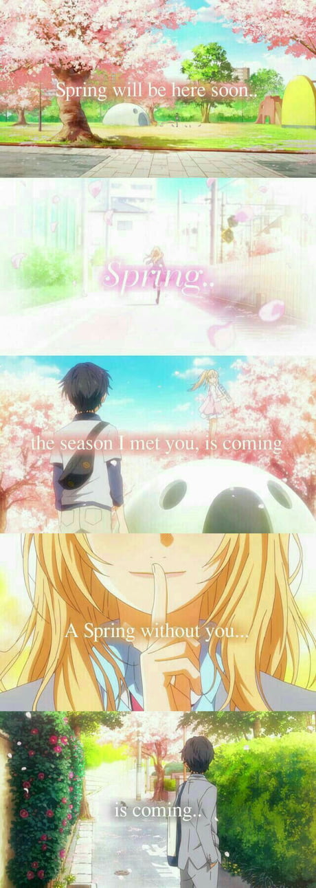 Your Lie in April...And may and june and july and august and september and  october and november and december - 9GAG