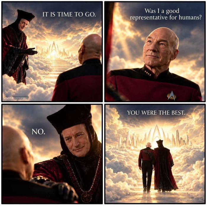 Patrick Stewart will always be one of the greatest actors