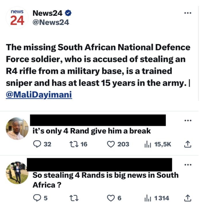 Life Is Cheap In South Africa 9GAG