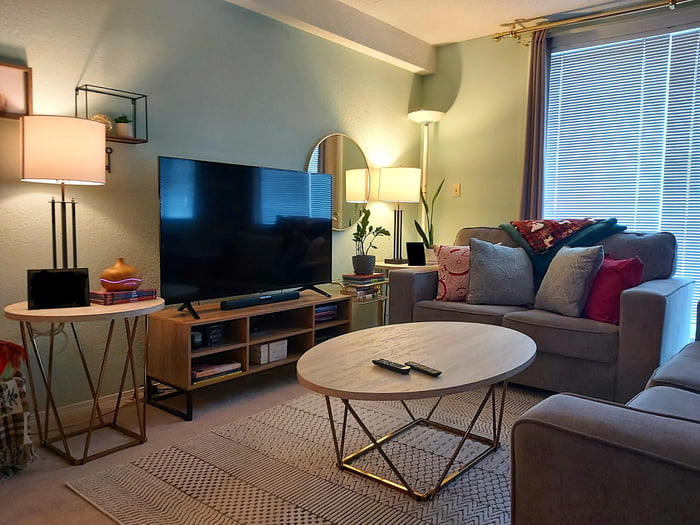 2 BR Apartment's living room in Regina, Canada 9GAG