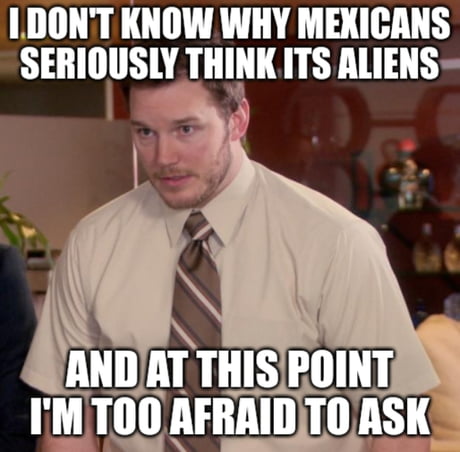 because aliens meme