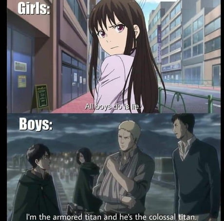 FUNNY ANIME MEMES (Girls vs Boys Edition) 