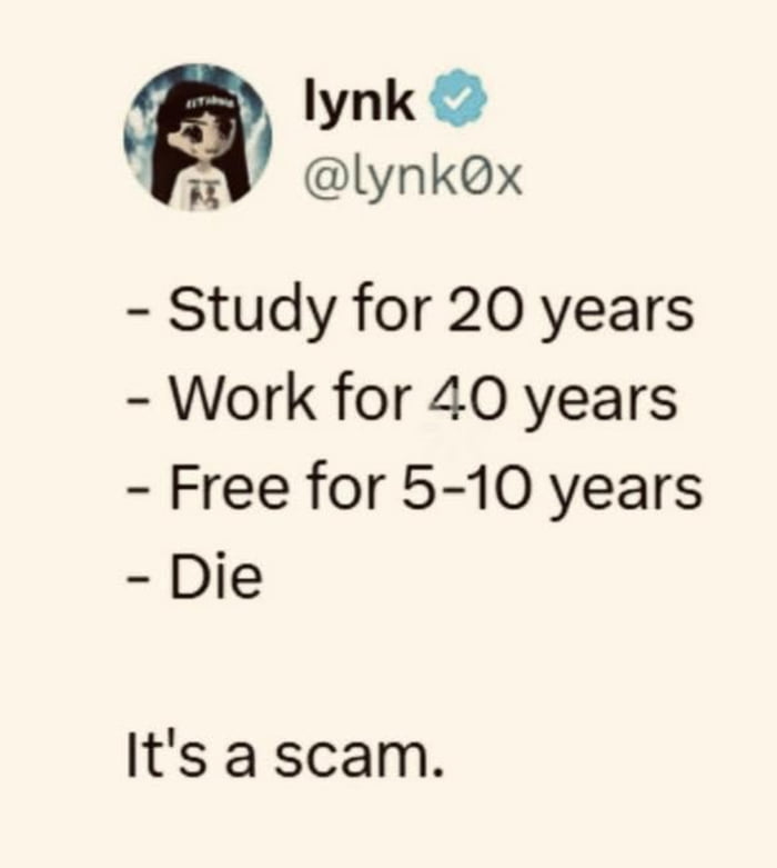 Life's a scam