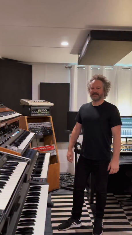 And a Yamaha CP-70 there