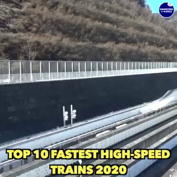 Top 10 Fastest High-Speed Trains 2020