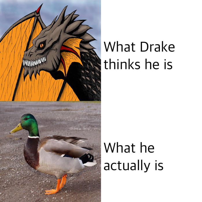 Drake Vs Drake The Ultimate Identity Crisis 9gag